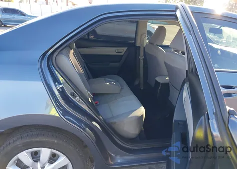 2016 Toyota Corolla Le из США, поврежденный, VIN 5YFBURHE3GP500865